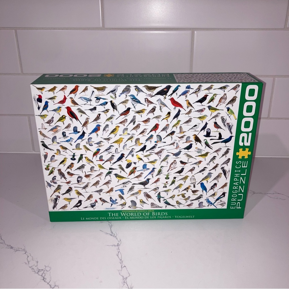 2000 Piece The World Of Birds Jigsaw Puzzle - Eurographics